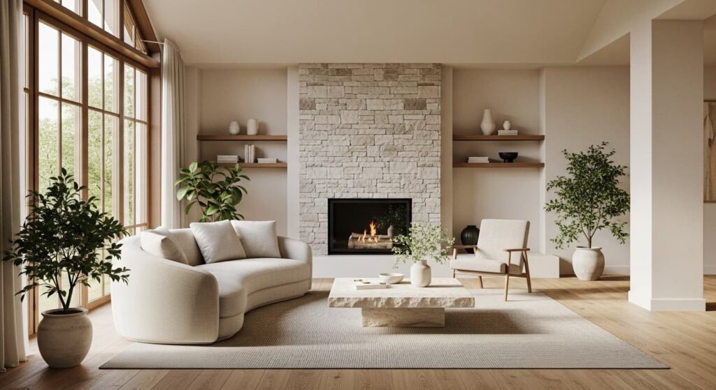 Quiet Luxury Trong Thiết Kế Nhà Ở: Khi Sự Sang Trọng Lựa Chọn Cách "Thì Thầm" 1 phong khach phong cach quiet luxury sang trong tham lang