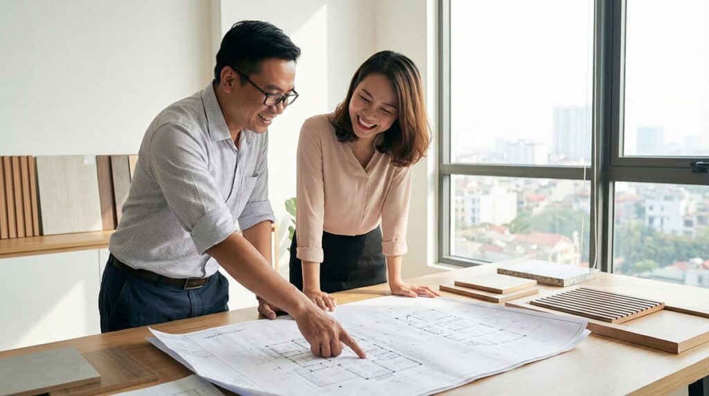 Quy Trình Làm Việc Với Kiến Trúc Sư: 05 Bước Để Hiện Thực Hóa Ngôi Nhà Trong Mơ 1 quy trinh lam viec voi kien truc su tu van thiet ke 1